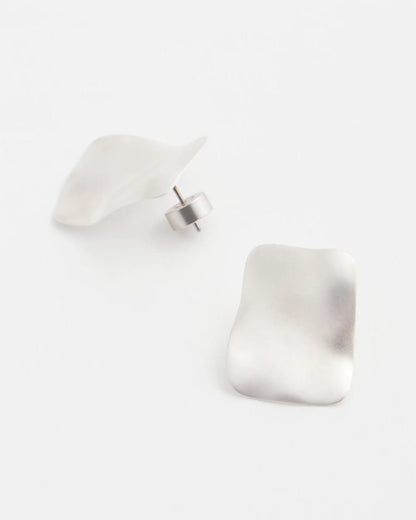 Square Oversized Stud Earrings