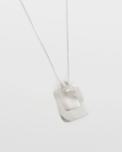 Adjustable Square Pendant Necklace