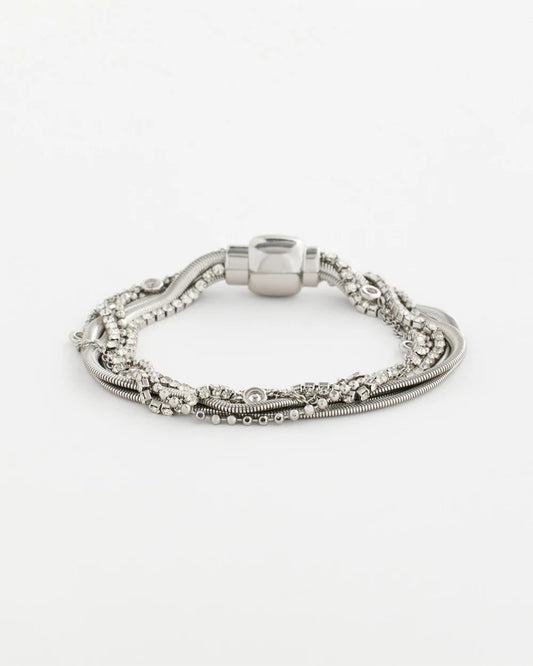 Silvertone Multistrand Bracelet