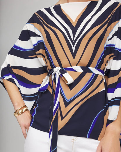 Voyage Belted Poncho