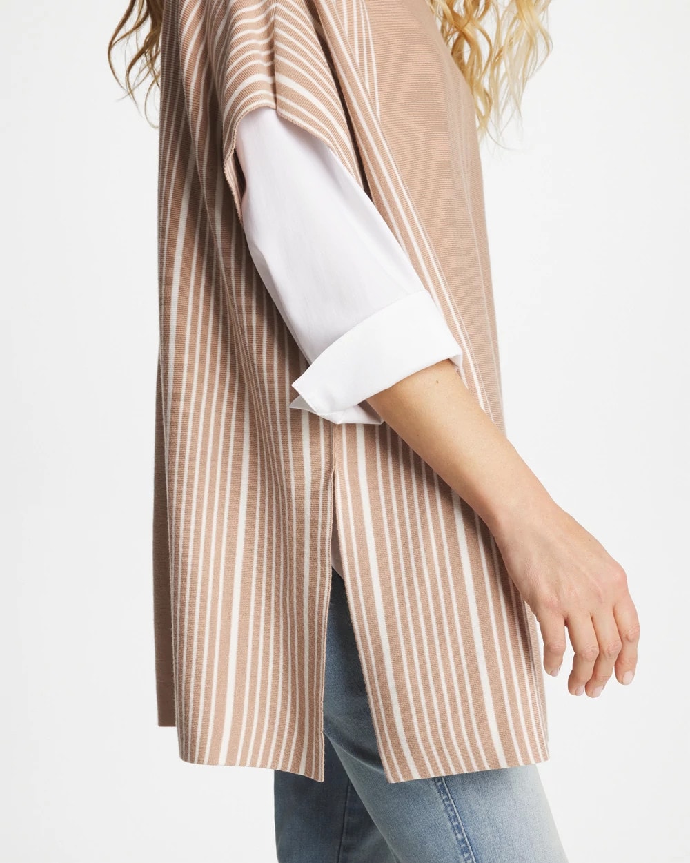 Turtleneck Sweater Poncho