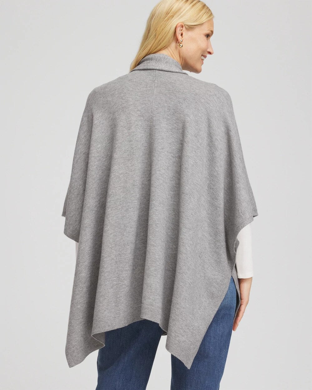 Long Knit Ruana