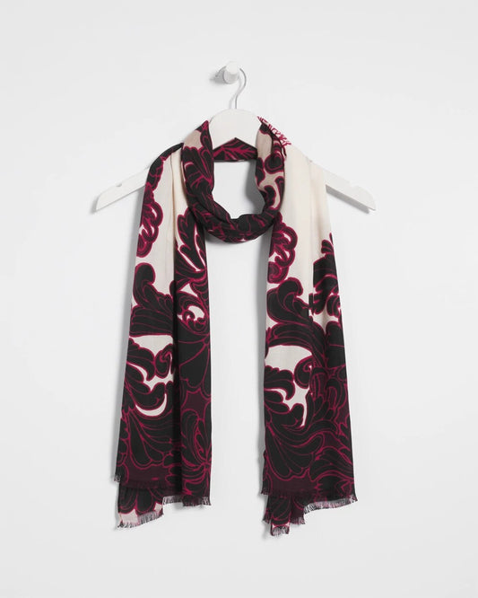Maude Medallion Oblong Scarf
