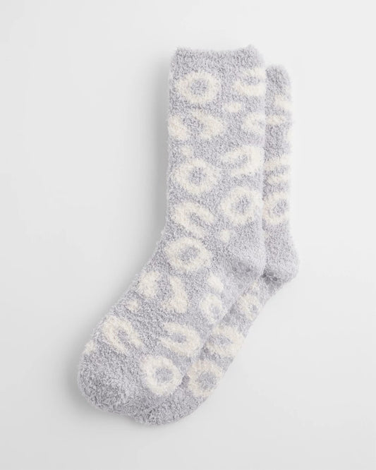 Animal Print Cozy Socks