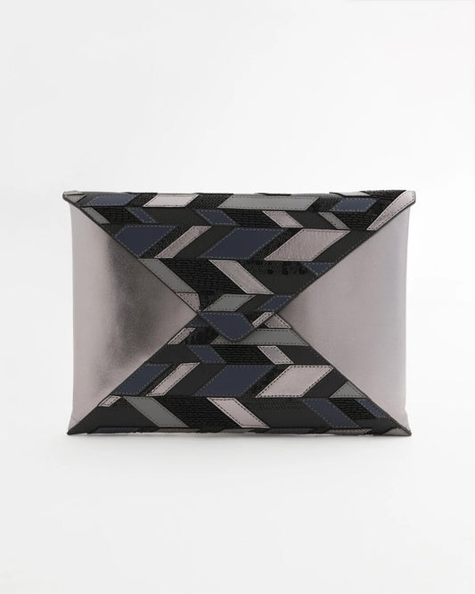 Embellished Envelope Clutch
