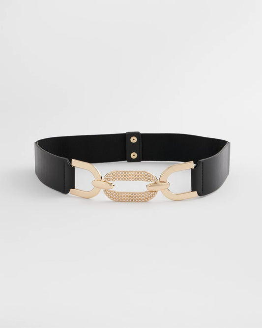 Embellished Stretch Trouser Belt