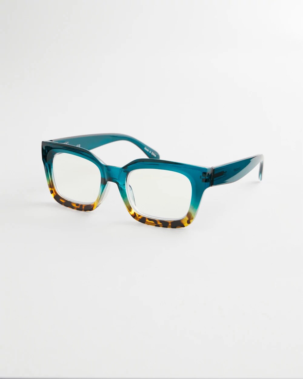 Blue Tortoise Crystal Fade Readers