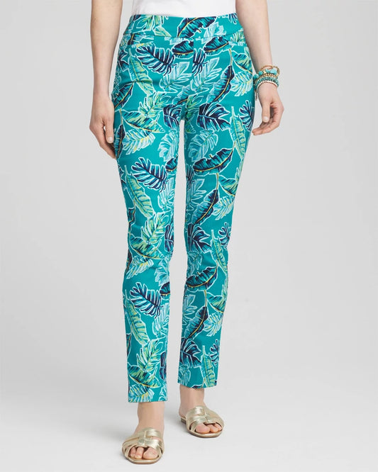 Brigitte™ Tropical Pull-On Ankle Pants