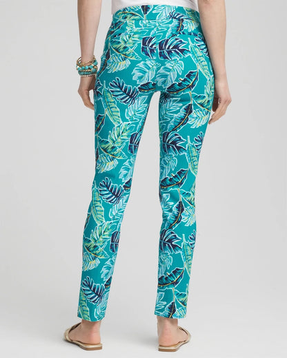 Brigitte™ Tropical Pull-On Ankle Pants