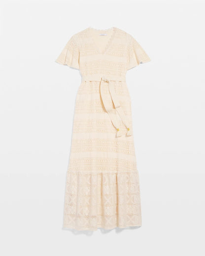 Crochet-Lace Maxi Dress