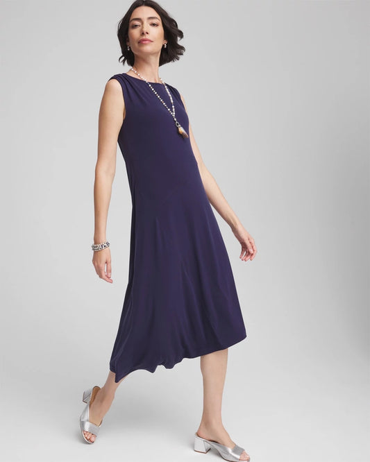 Petite Travelers™ Knit Sleeveless Dress