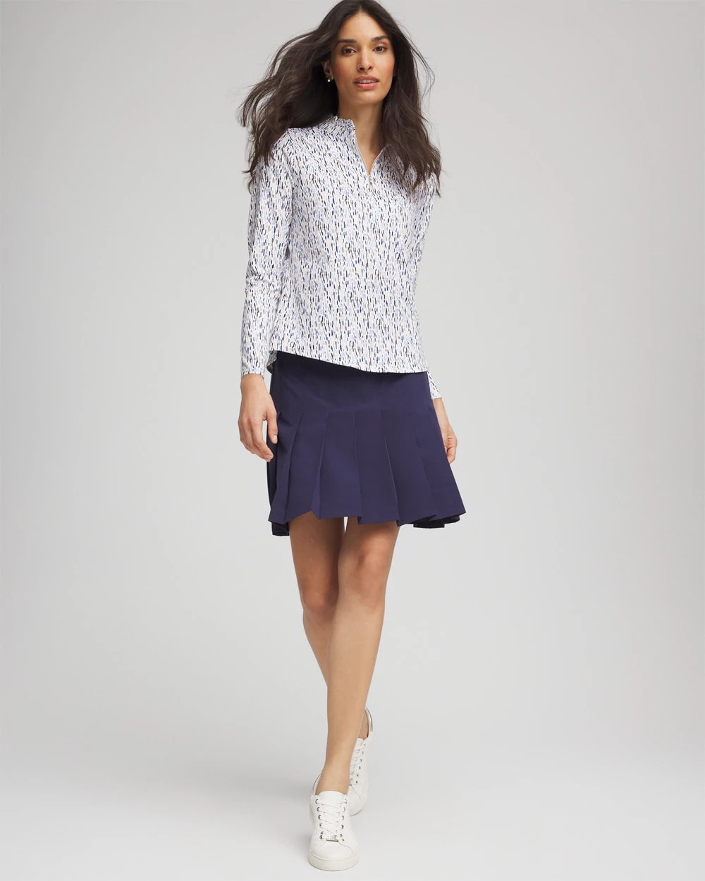 Zenergy® UPF Rice Ruffle Top