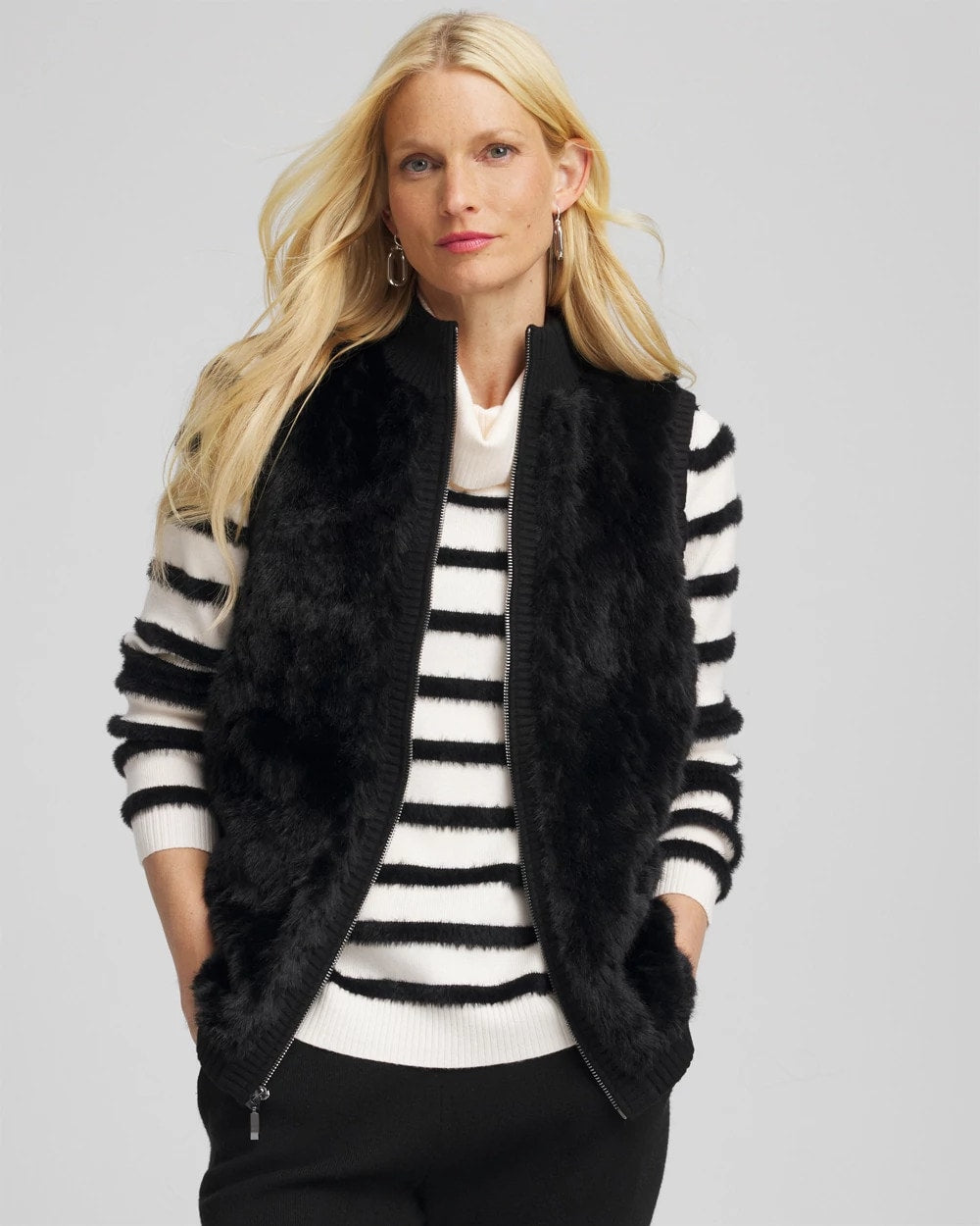 Zenergy® Luxe Faux Fur Vest