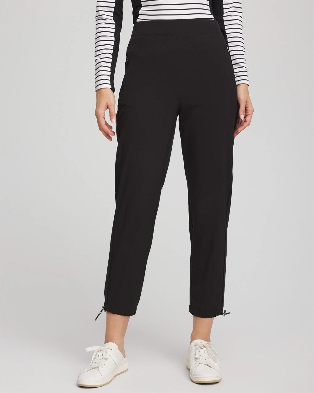 Zenergy® UPF Rib Mix Cropped Pants