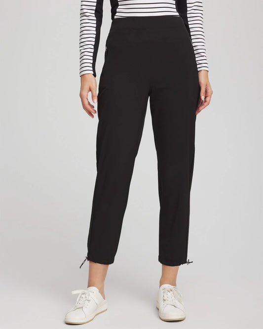 Zenergy® UPF Rib Mix Cropped Pants