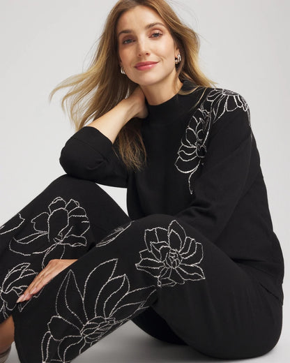 Zenergy® Luxe Intarsia Sweater