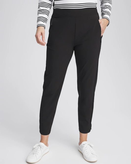Zenergy® UPF Rib Mix Ankle Pants