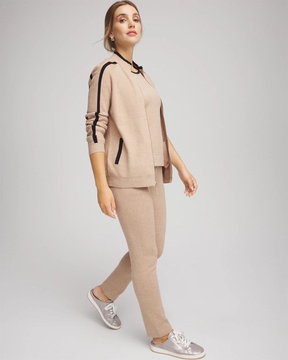 Zenergy® Luxe Cashmere-Blend Cardigan