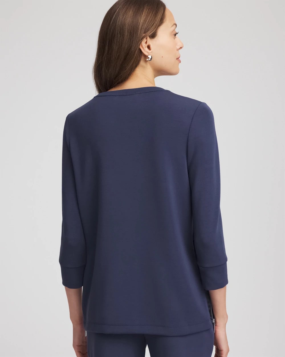 Zenergy® Satin-Trim Tunic