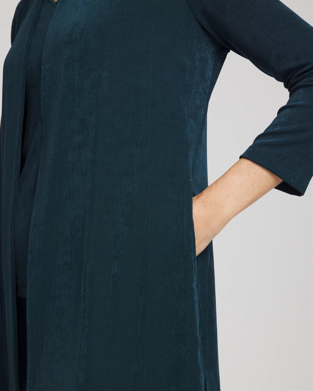 Travelers™ Long Knit Jacket