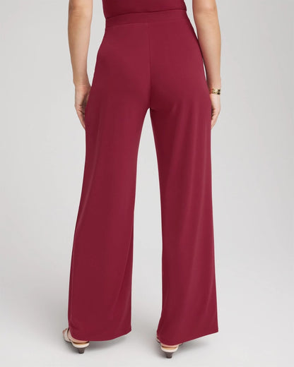 Travelers™ Knit Wide-Leg Pants