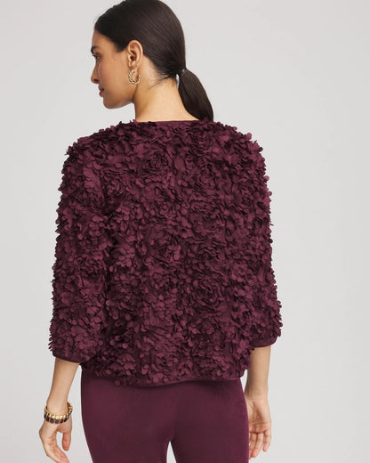 Travelers™ Collection Textured Rosette Jacket