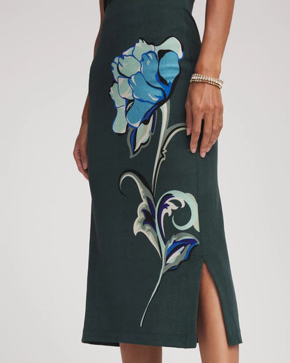 Travelers™ Artisanal Midi Skirt