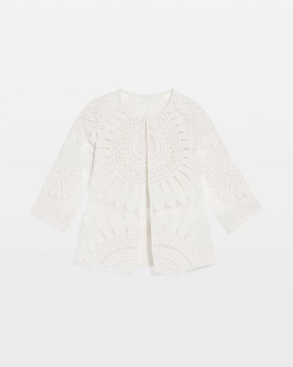 Travelers™ Collection Embroidered 3/4 Sleeve Jacket