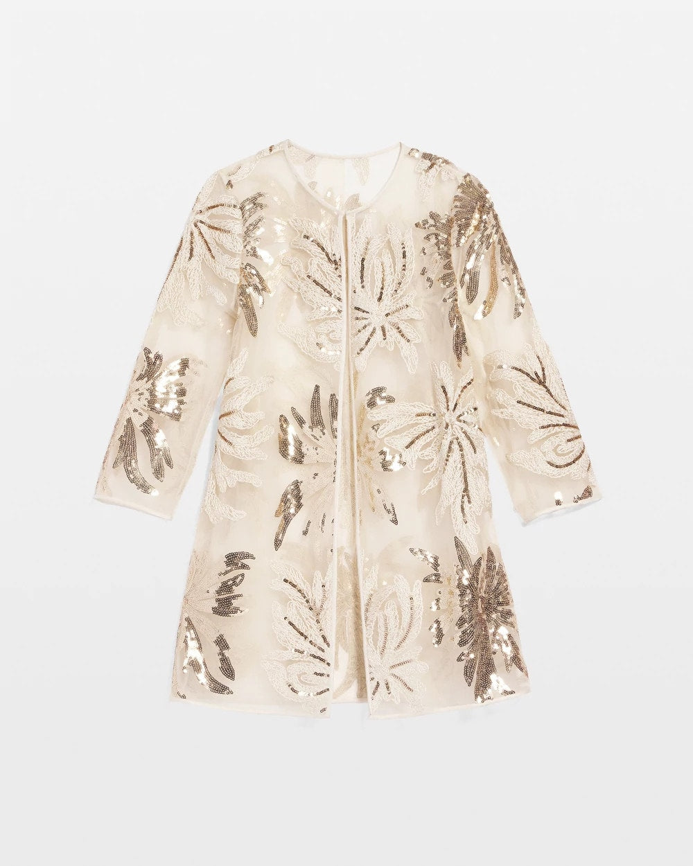 Travelers™ Collection Sequin-Mesh Jacket