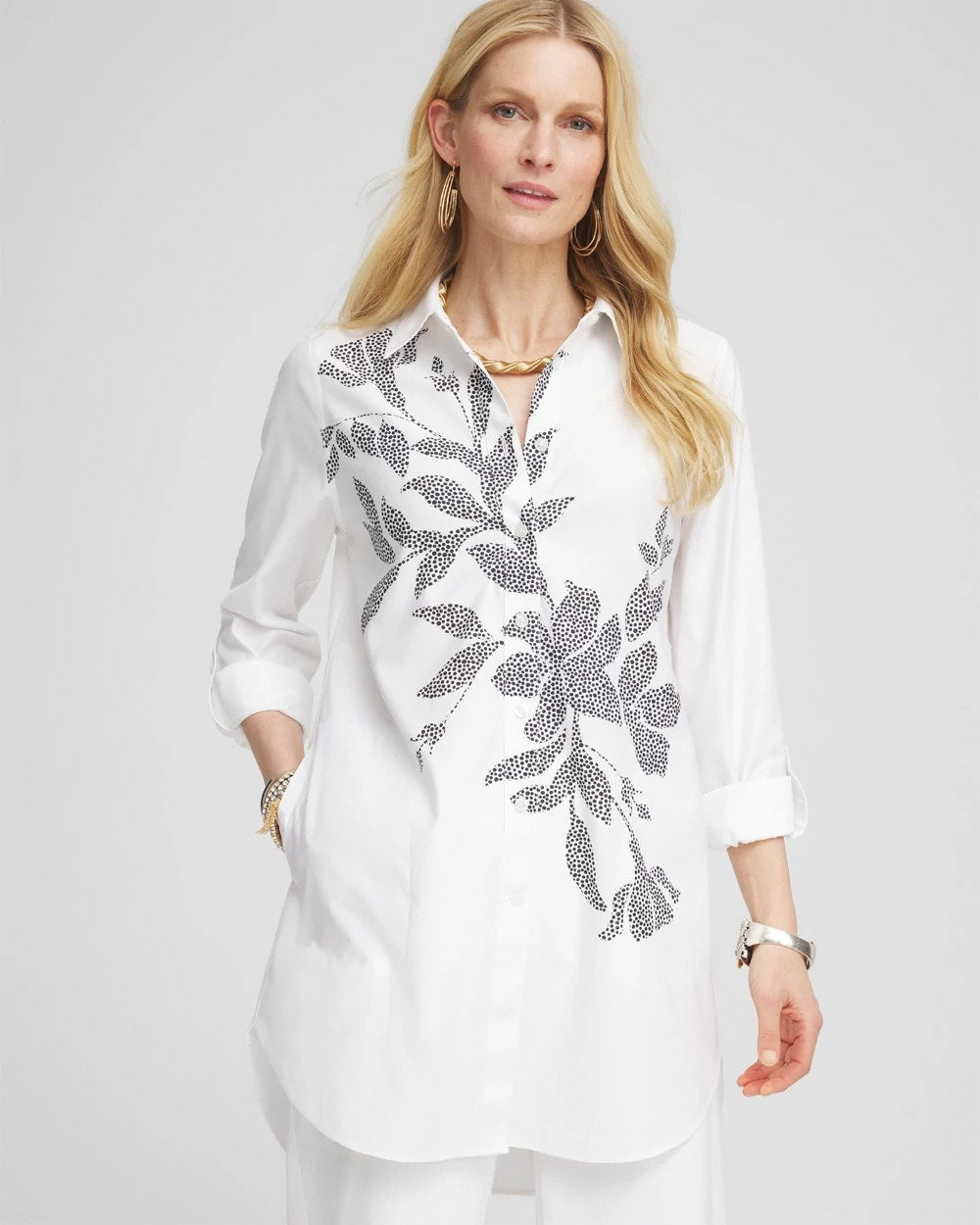 No Iron™ Pocketed Tunic