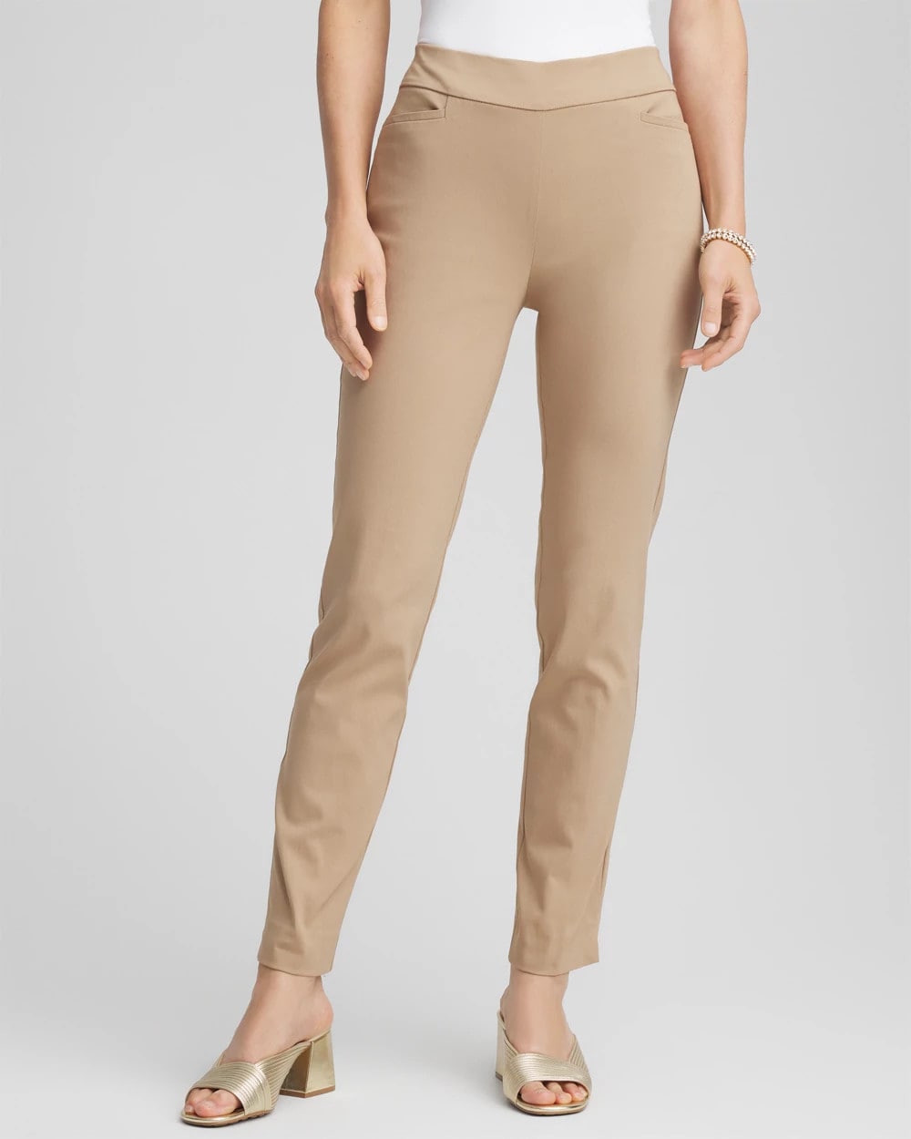 Brigitte™ Slim Pull-On Ankle Pants