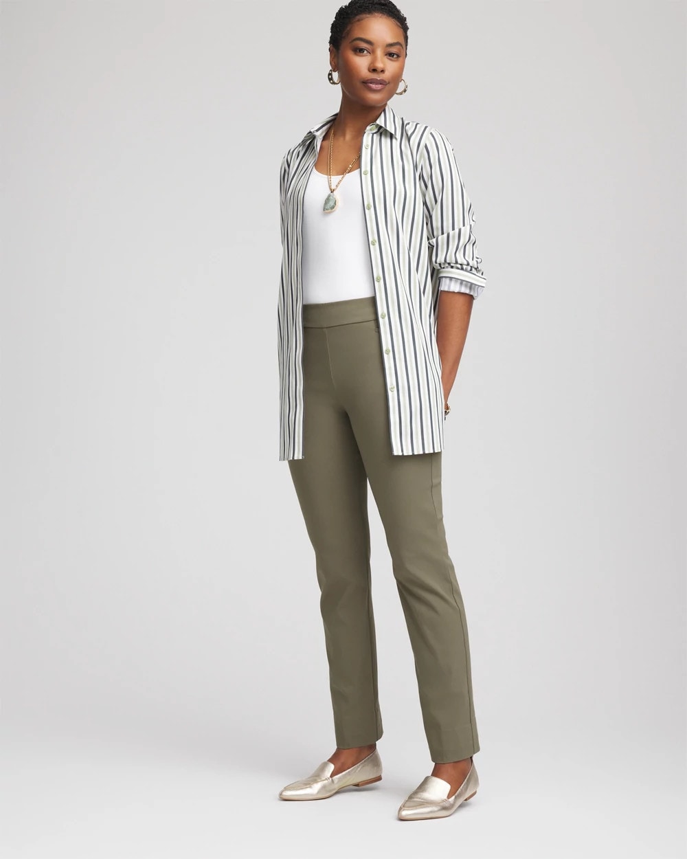 Brigitte™ Slim Full-Length Pants