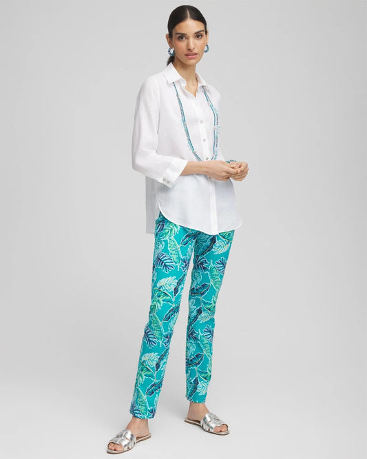 Brigitte™ Tropical  Slim Leg Pants