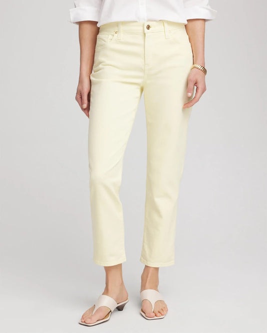 Girlfriend Cropped Jeans