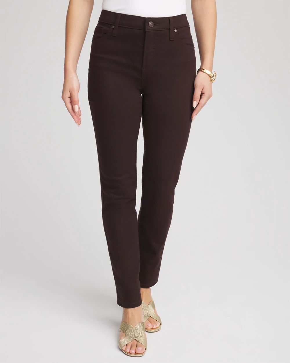 Girlfriend Slim Ankle Jeans